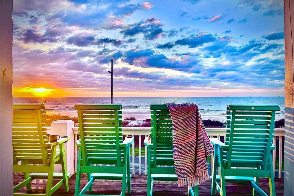 Willa Beachfront*Spectacular View*4 Bd*Sleeps 14 Bolivar Peninsula Zewnętrze zdjęcie