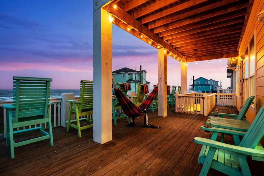 Willa Beachfront*Spectacular View*4 Bd*Sleeps 14 Bolivar Peninsula Zewnętrze zdjęcie