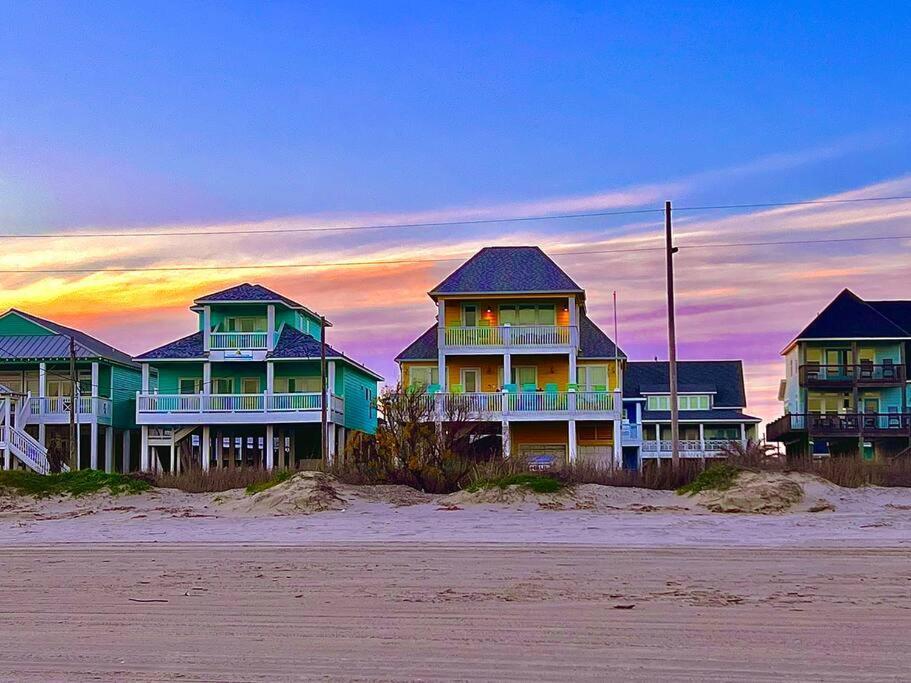 Willa Beachfront*Spectacular View*4 Bd*Sleeps 14 Bolivar Peninsula Zewnętrze zdjęcie