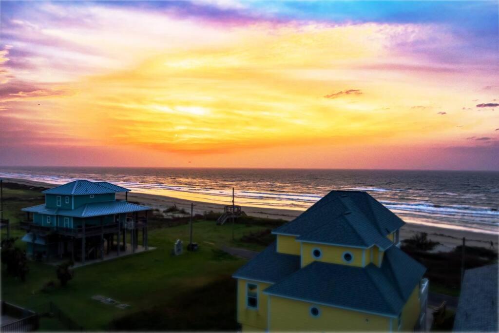 Willa Beachfront*Spectacular View*4 Bd*Sleeps 14 Bolivar Peninsula Zewnętrze zdjęcie