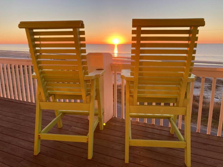 Willa Beachfront*Spectacular View*4 Bd*Sleeps 14 Bolivar Peninsula Zewnętrze zdjęcie