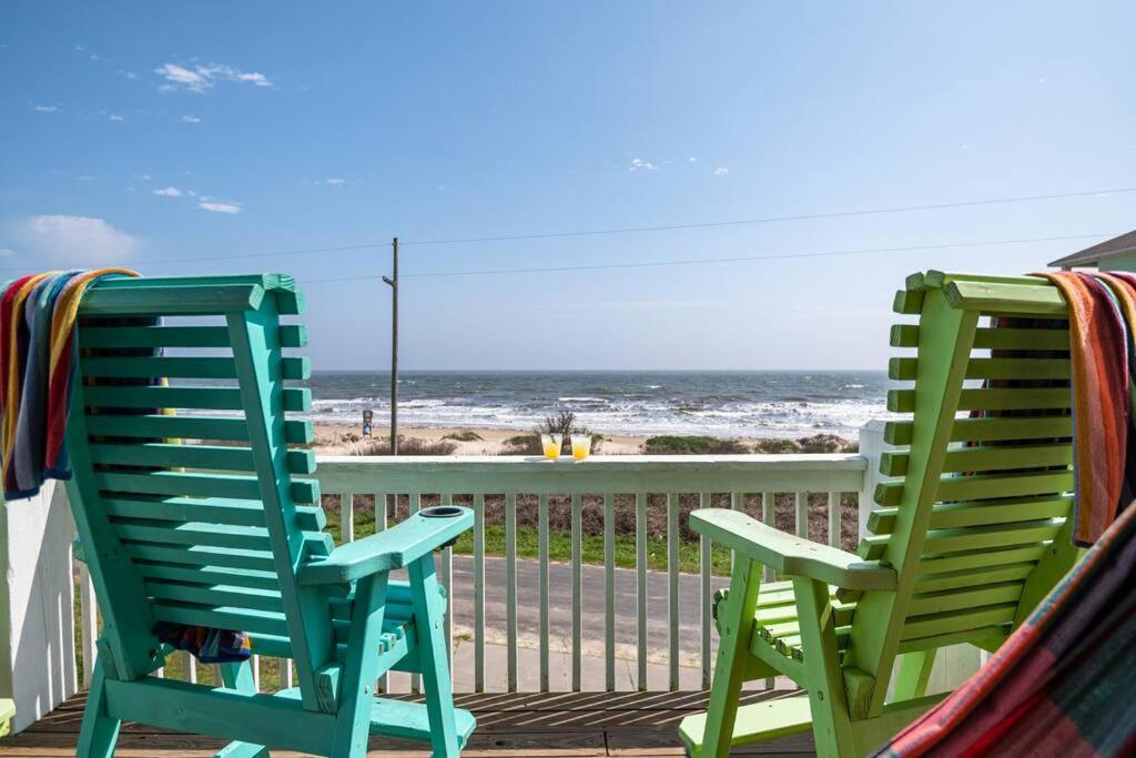 Willa Beachfront*Spectacular View*4 Bd*Sleeps 14 Bolivar Peninsula Zewnętrze zdjęcie